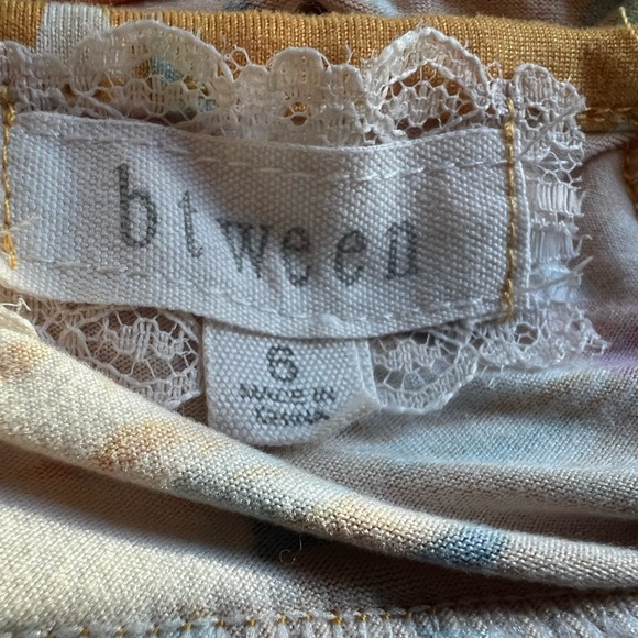 BTWEEN Printed Fit & Flare Dress for Girls/size 6 - Picture 10 of 10